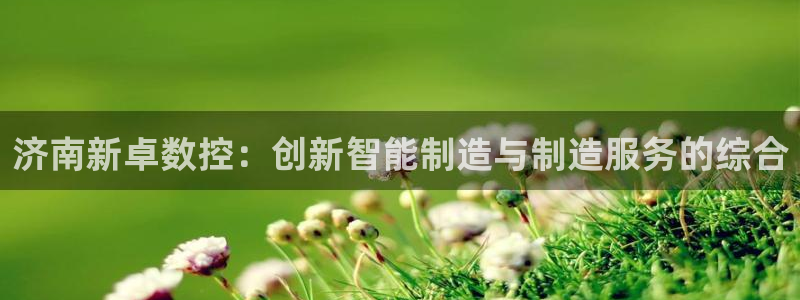 天辰娱乐元宝：济南新卓数控：创新智能制造与制造服务的综合