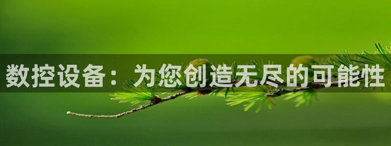 集宁天辰娱乐：数控设备：为您创造无尽的可能性